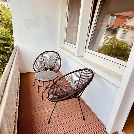 Balkony Sana Klinik No 20 Lägenhet Offenbach am Main